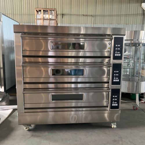 商用3层9盘烤箱大型 面包房电烤箱 大容量烘炉可定制蒸汽